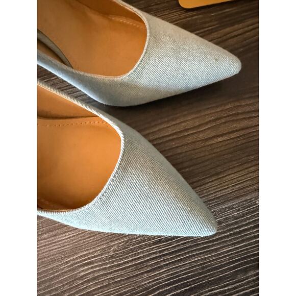 Shoe Republic LA Denim Stiletto Sz. 10 - Picture 5 of 9